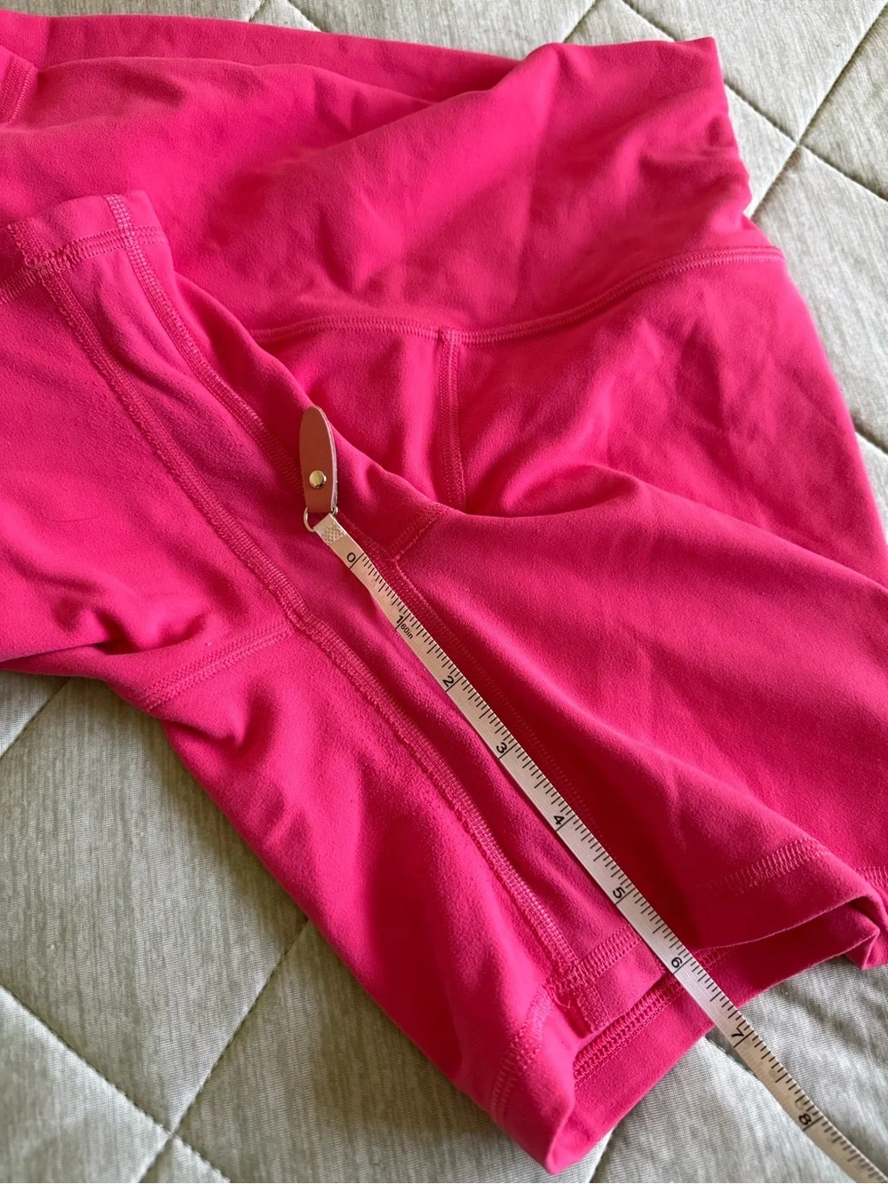 Lululemon Align Biker Shorts - Lip gloss